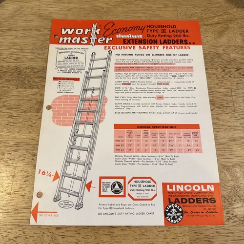 Lincoln ladders husky - lincoln,