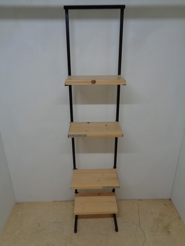 Industrial style shelves - industrial,
