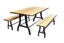 Industrial Style Dining Table