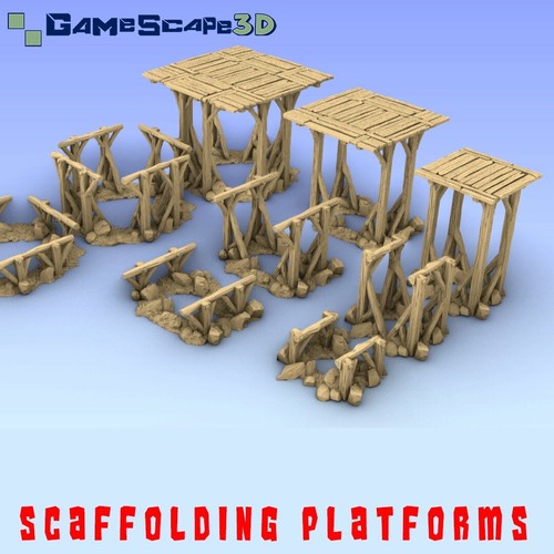 Large scaffolding platforms - scaffolding,